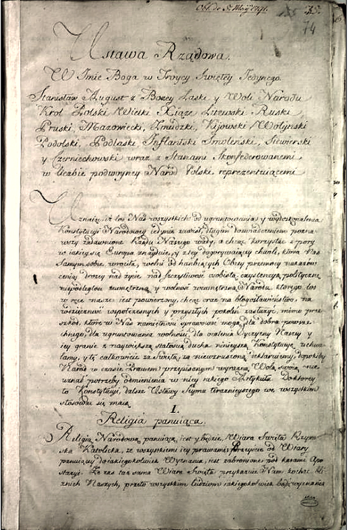 May Constitution of 1791